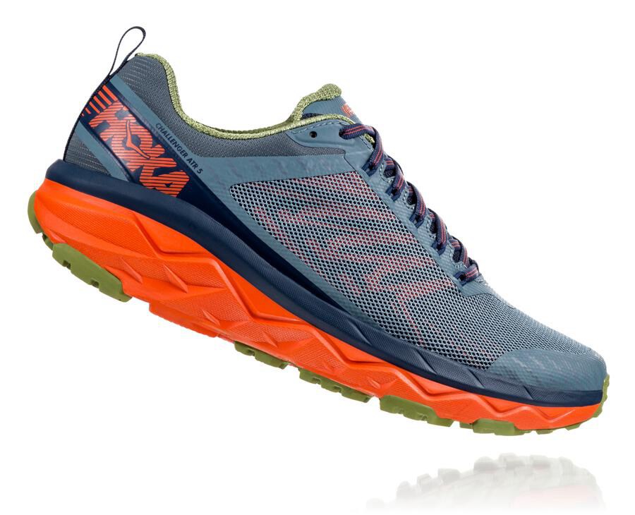 Hoka One One Challenger Atr 5 Trailskor Herr - Marinblå - HKBZX-3408